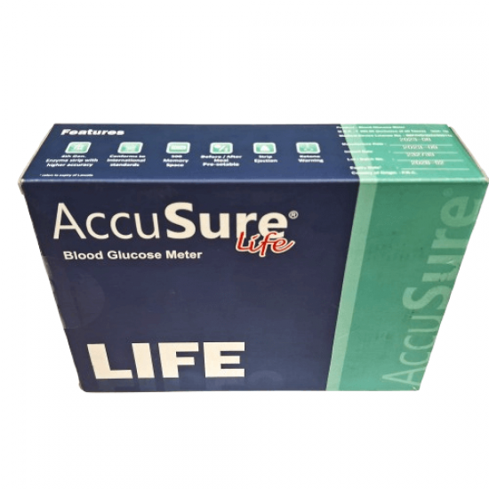 accusure life blood glucose meter 550x550